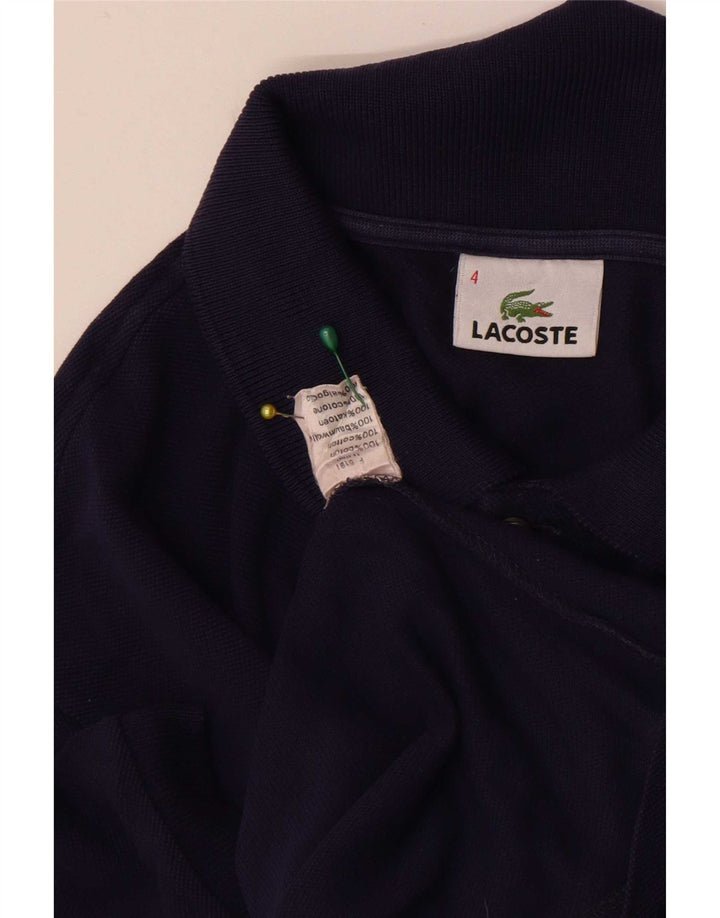Ανδρικό πουκάμισο πόλο Lacoste, νούμερο 4, Βαμβακερό, μεσαίο ναυτικό μπλε