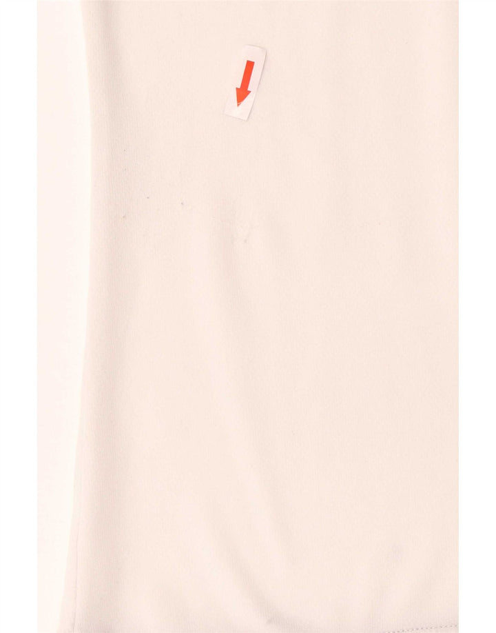 Adidas Ανδρικό T-Shirt Climalite Top Small White Colourblock Polyester