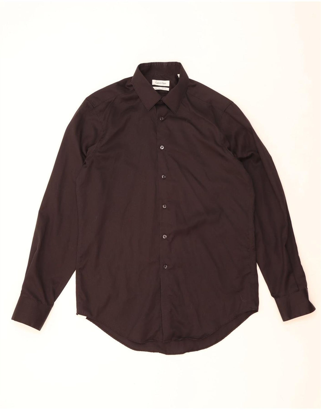 Ανδρικό πουκάμισο Calvin Klein Slim Fit Size 15 1/2 Medium Black