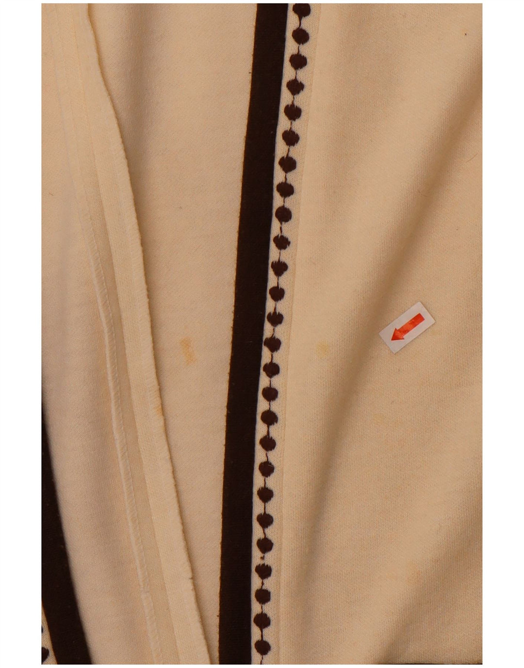 Carre Γυναικείο Αμάνικο Ανοιχτό Ζακέτα πουλόβερ EU 42 Large Off White