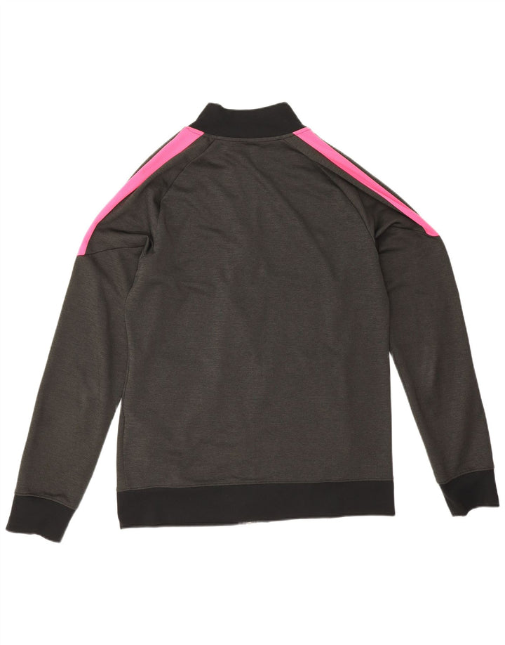 Ανδρική φόρμα Nike Dri Fit Μπουφάν μεσαίου γκρι χρώματος πολυεστέρας