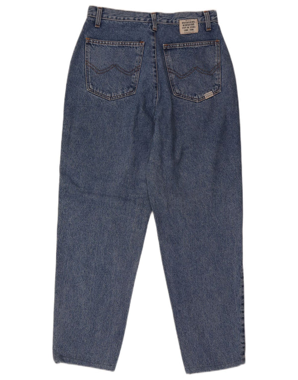 Benetton Γυναικεία ψηλόμεση τζιν IT 44 Medium W28 L27 Μπλε βαμβακερό