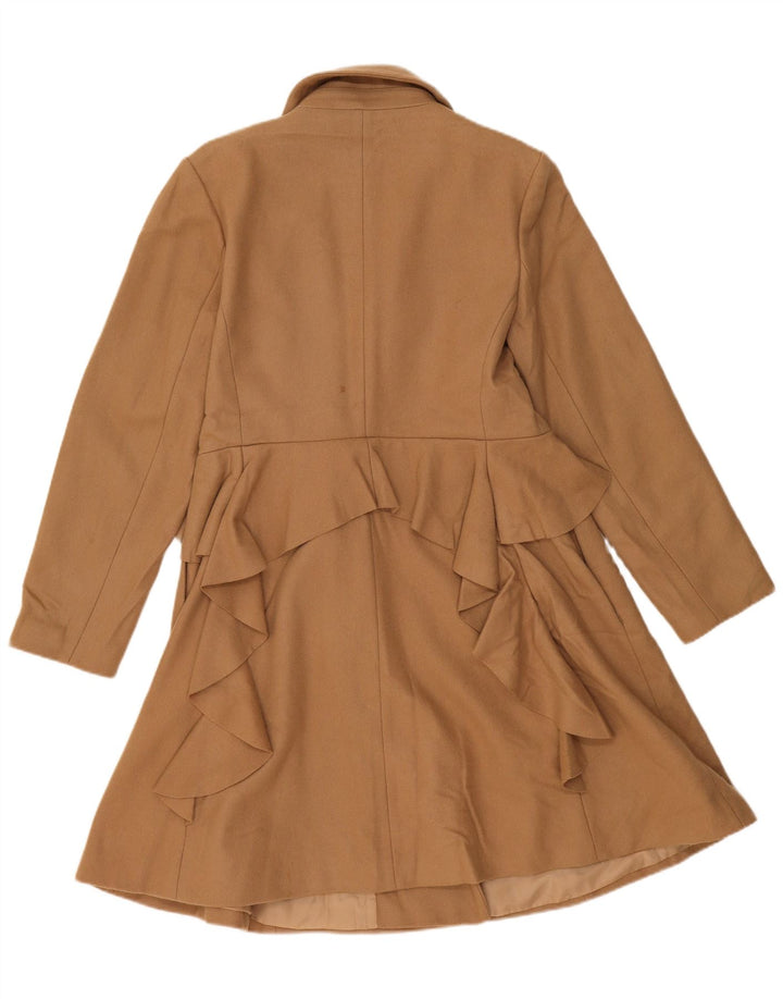Oasis Γυναικείο Παλτό UK 16 Large Beige Wool
