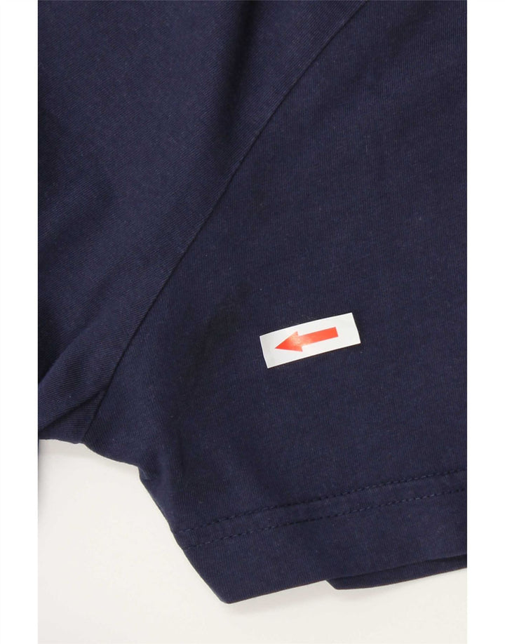 Ανδρικό T-Shirt Gant κανονικό τοπ 2XL Navy Blue