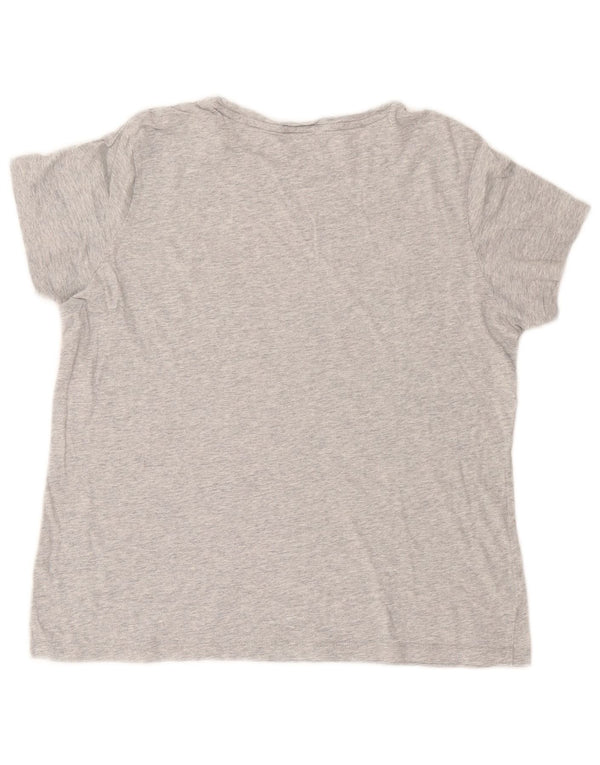 Γυναικείο γραφικό μπλουζάκι Puma Top UK 16 Large Grey Flecked