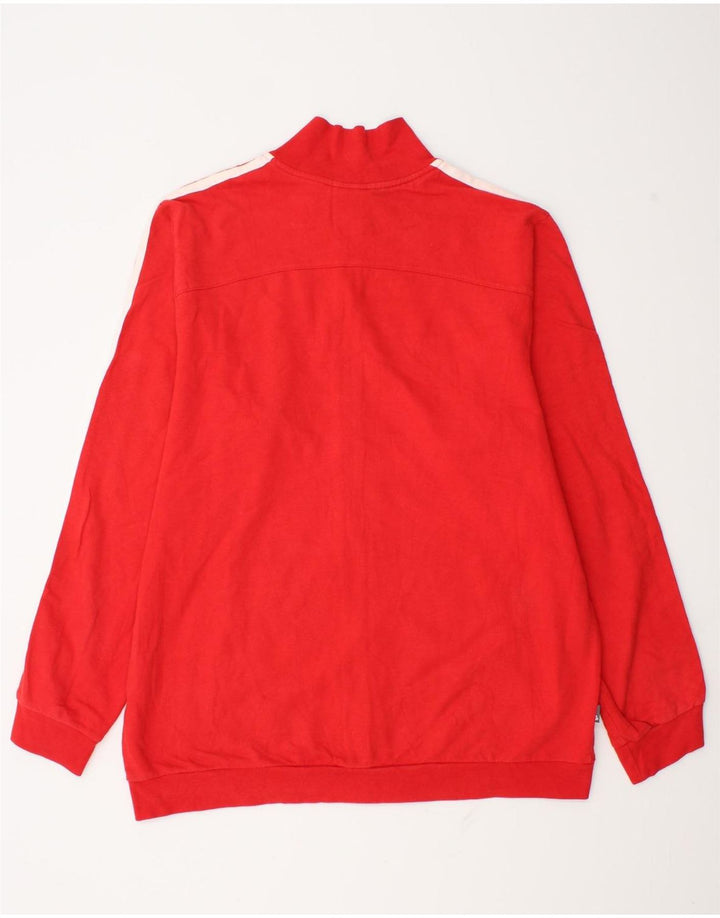 Ανδρική φόρμα Adidas Top Jacket μεγάλο κόκκινο βαμβακερό