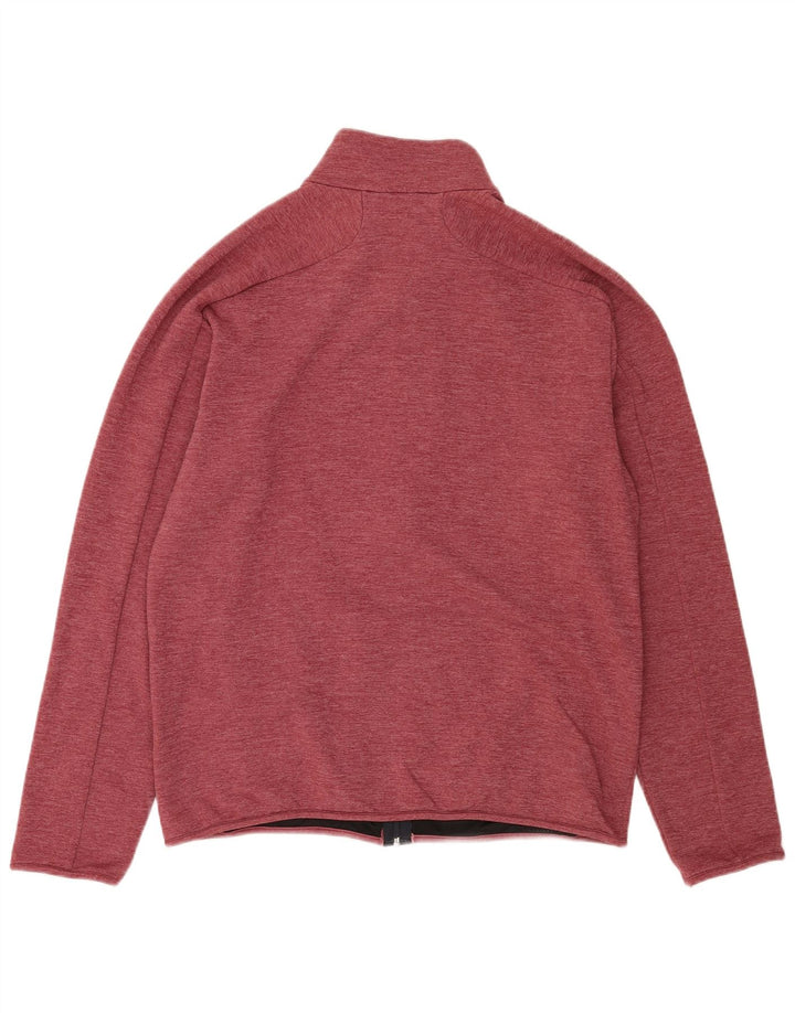 Ανδρική αθλητική φόρμα CMP Top Jacket IT 54 XL Βουργουνδίας με φλύκταινες πολυεστέρας