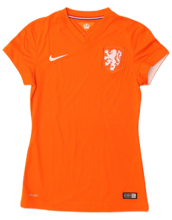 Γυναικείο γραφικό μπλουζάκι Nike Top UK 6 XS Orange