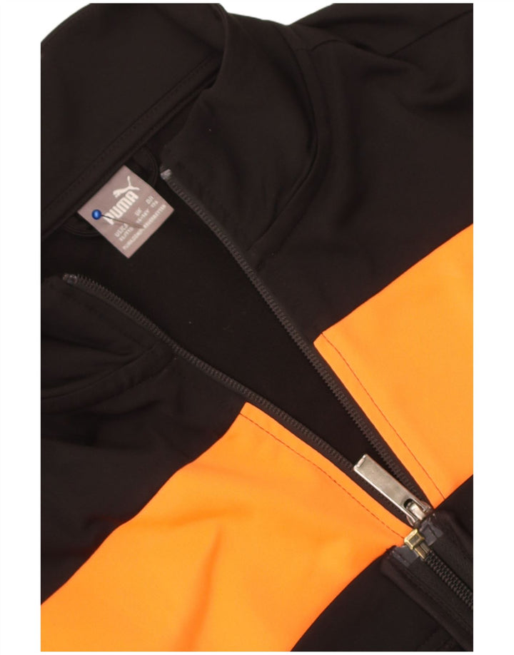 Puma Boys αθλητική φόρμα Top Jacket 15-16 Years Black Colourblock