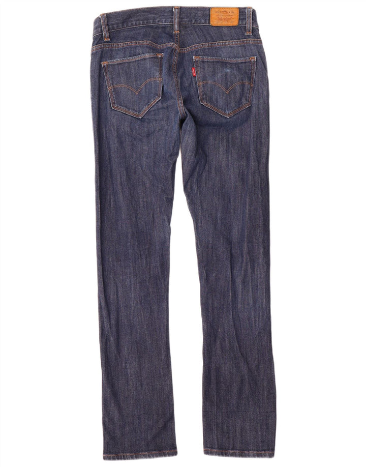 Γυναικείο τζιν ίσιο με κλίση Levi's US 4 Small W27 L30 Μπλε βαμβακερό