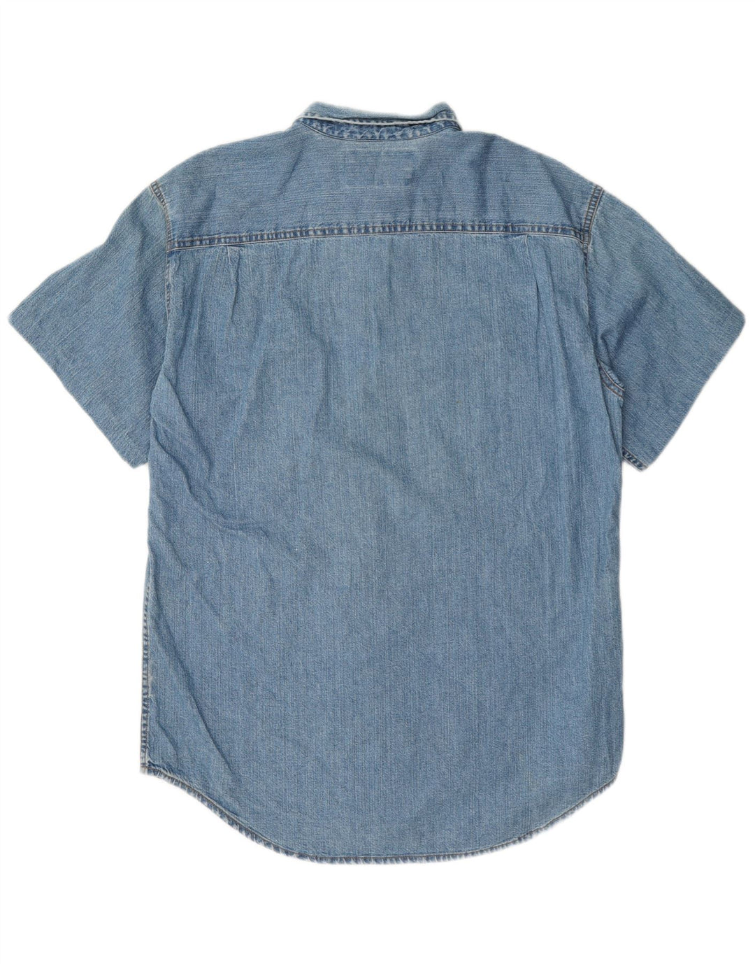 Ανδρικό κοντομάνικο τζιν πουκάμισο Levi's μεσαίο μπλε βαμβακερό