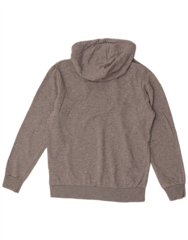 Jack & Jones Ανδρικό φούτερ με κουκούλα βαμβακερό μεσαίο γκρι