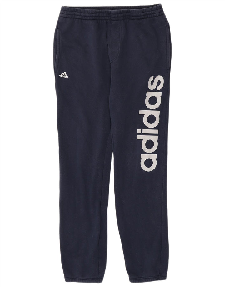 Adidas Ανδρική φόρμα Climalite Graphic Παντελόνι Joggers Medium Navy Blue