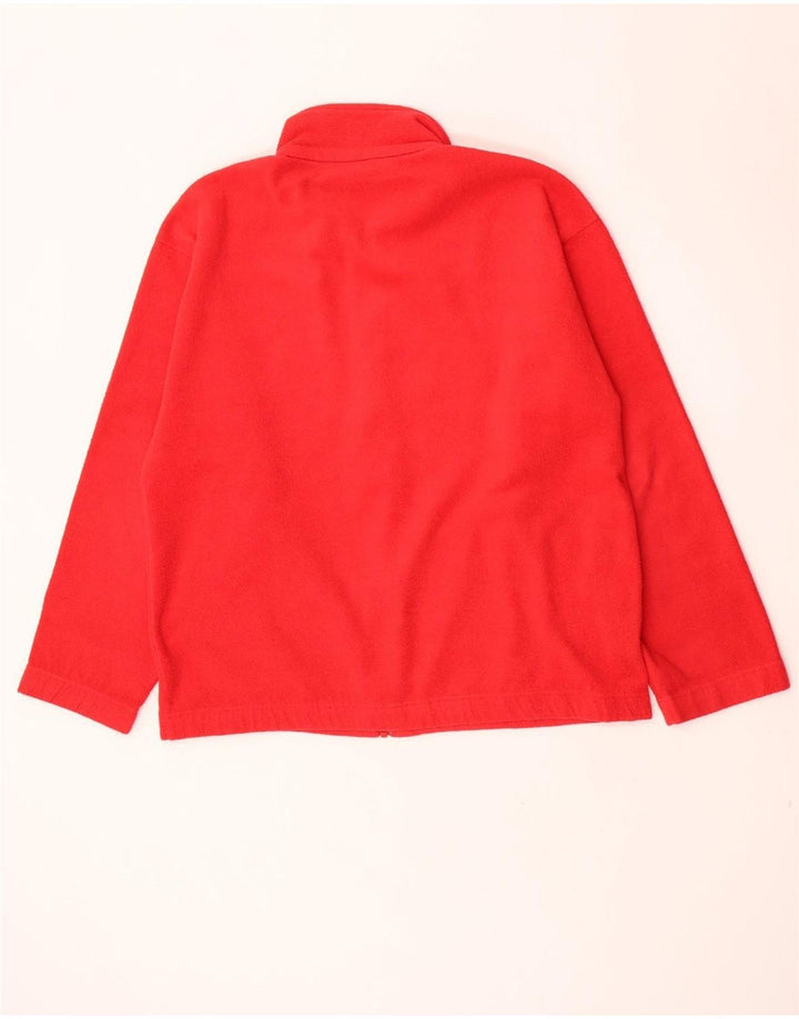 Sergio Tacchini Ανδρικό Fleece Jacket UK 40 Large Red Polyester