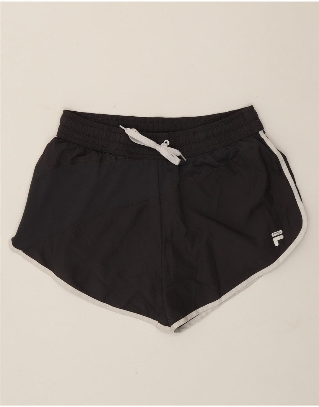Fila Γυναικείο Αθλητικό Σορτς UK 14 Μεσαίου Μαύρου Πολυεστέρα