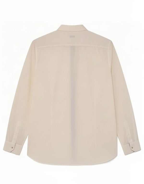 Ανδρικό πουκάμισο Ted Baker Νούμερο 6 2XL Λευκό βαμβακερό