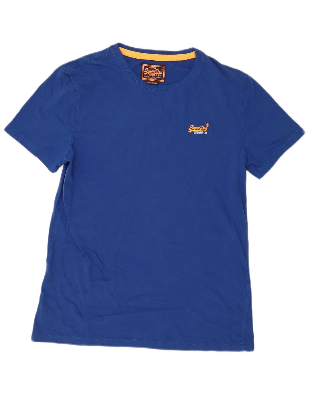 Superdry Ανδρικό T-Shirt Top XL Blue Cotton