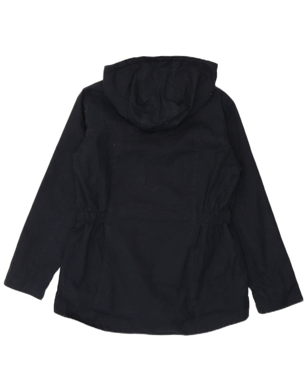 Schoffel Γυναικείο μπουφάν βροχής με κουκούλα UK 16 Large Navy Blue Cotton
