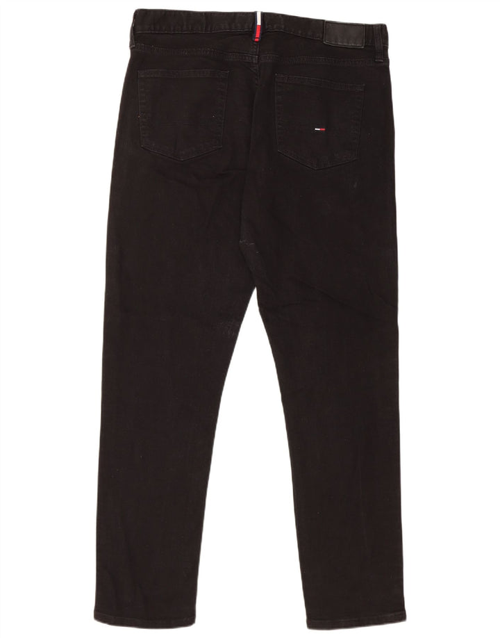 Tommy Hilfiger Ανδρικό Slim Jeans W34 L32 Μαύρο