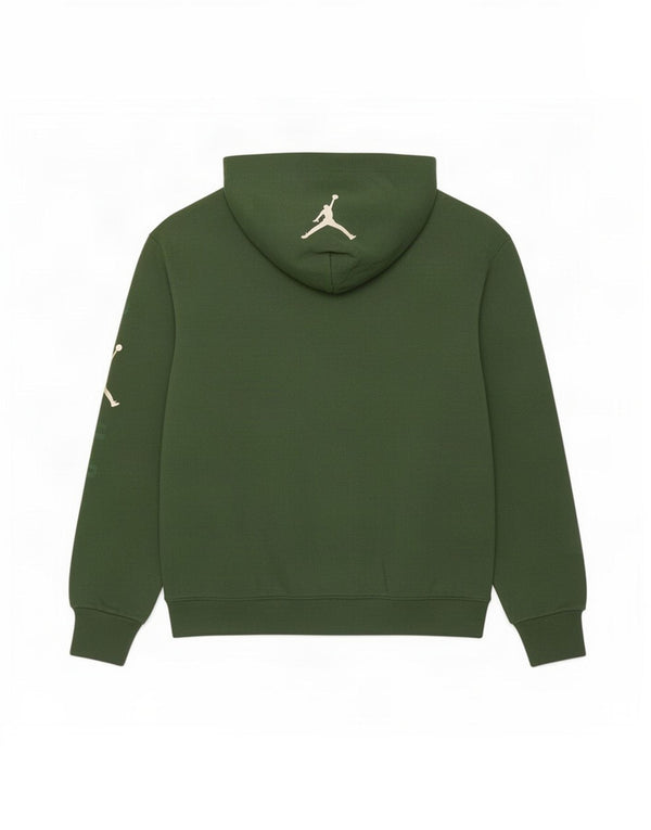 Jordan Mens Milwaukee Bucks Graphic Hoodie Jumper Μεσαίο πράσινο βαμβακερό