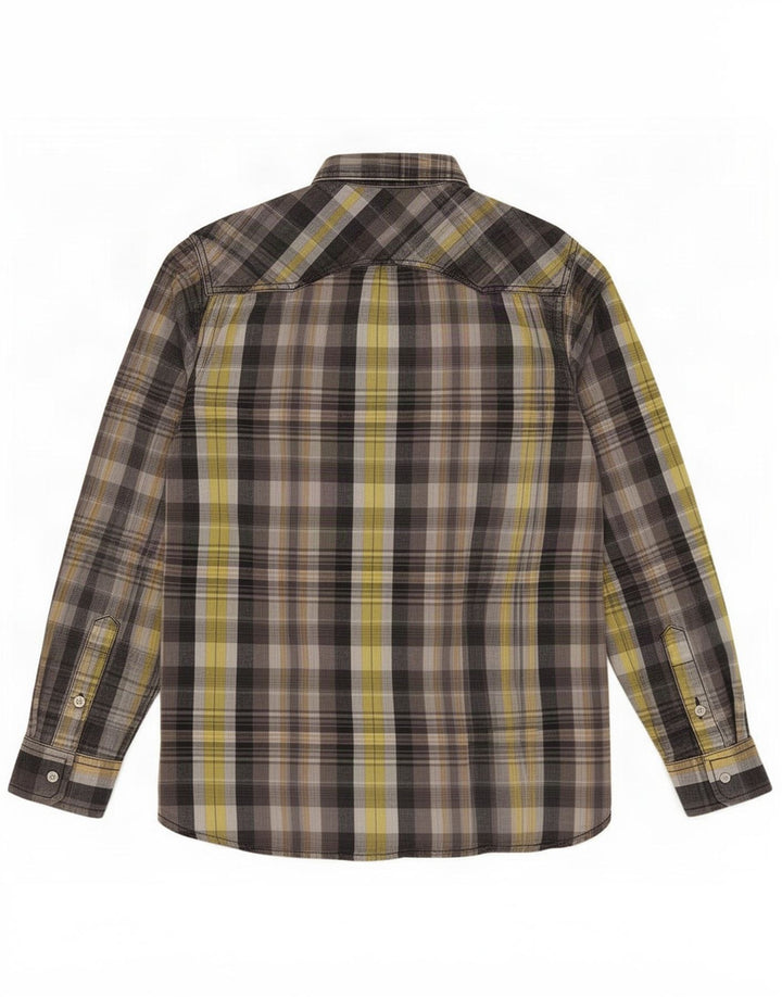 Ανδρικό μοντέρνο πουκάμισο Levi's Small Grey Check Cotton