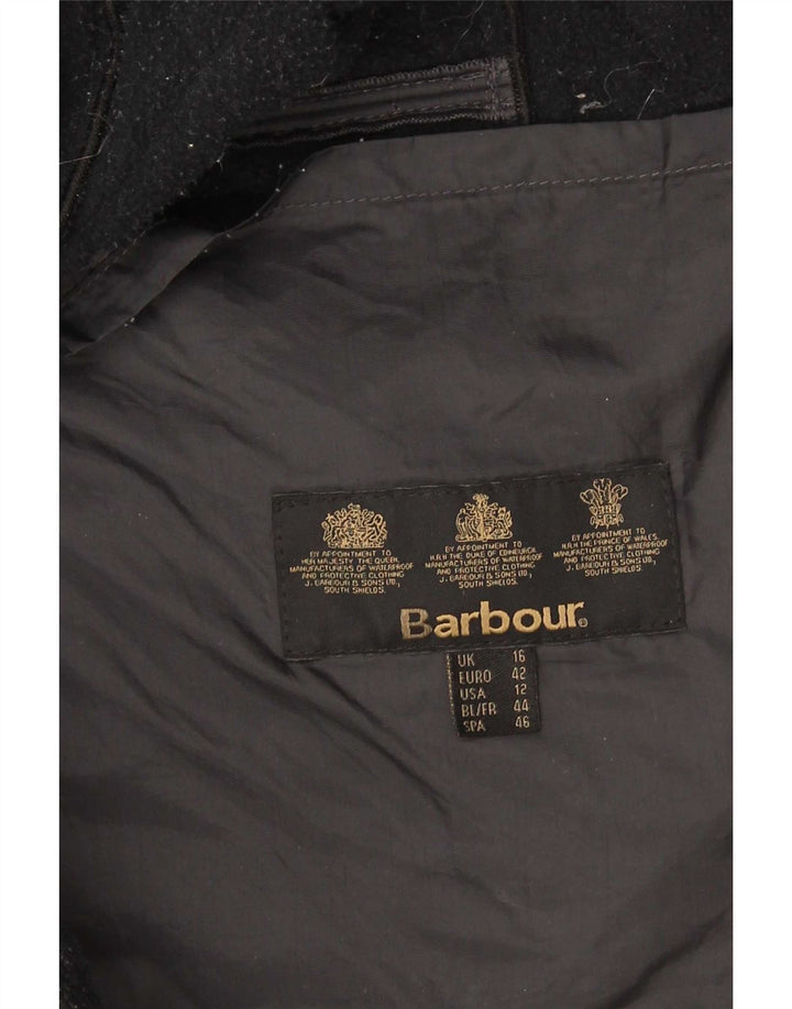 Γυναικείο καπιτονέ μπουφάν Barbour UK 16 Large Black