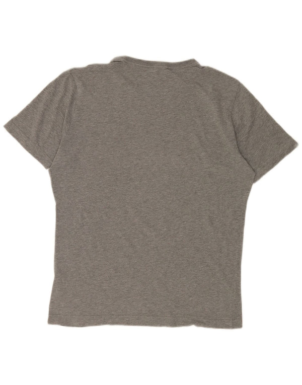 Ανδρικό T-Shirt Puma Τοπ Μικρό Γκρι Βαμβακερό