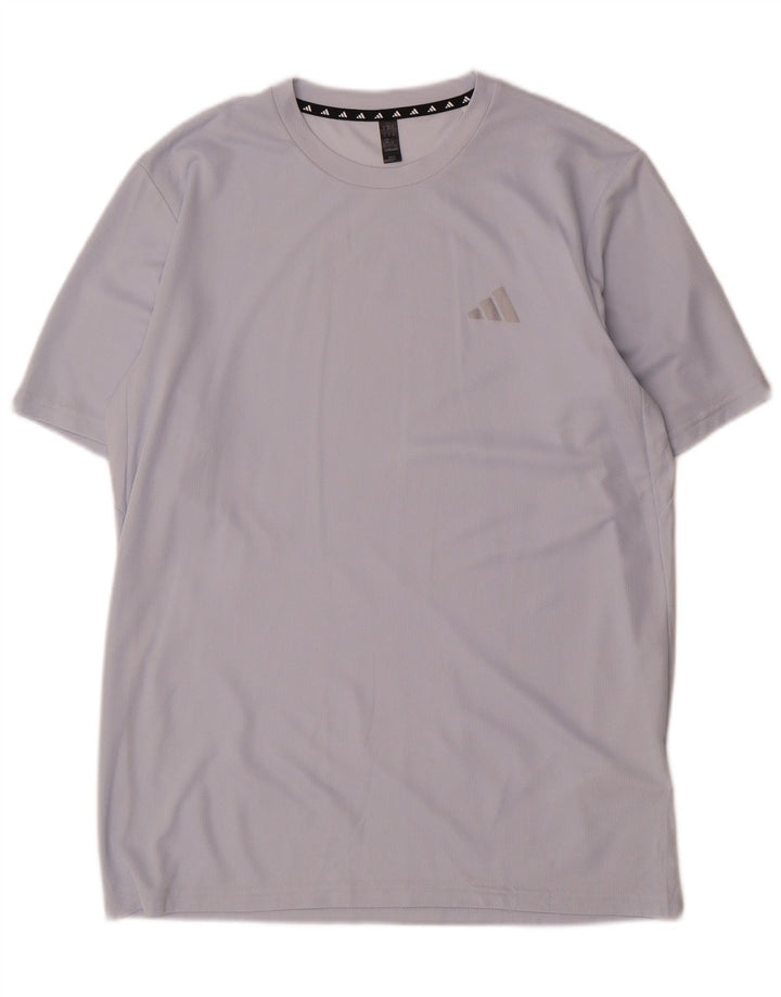 Ανδρικό T-Shirt Adidas Top Medium Grey Polyester