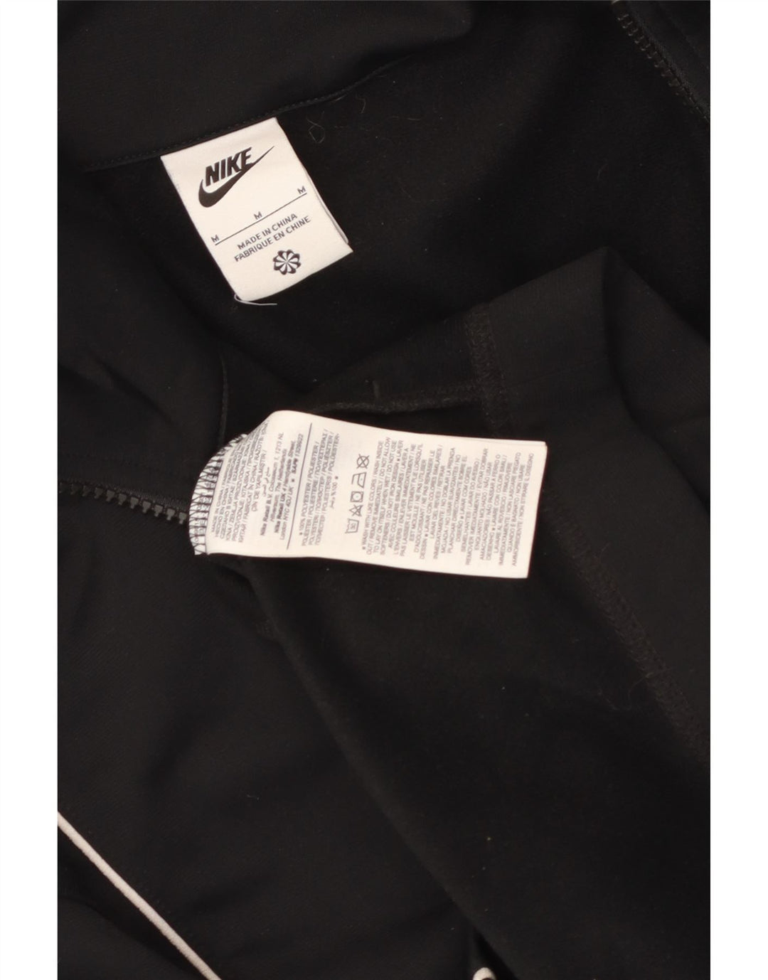 Γυναικεία αθλητική φόρμα Nike Top Jacket UK 14 Medium Black Polyester