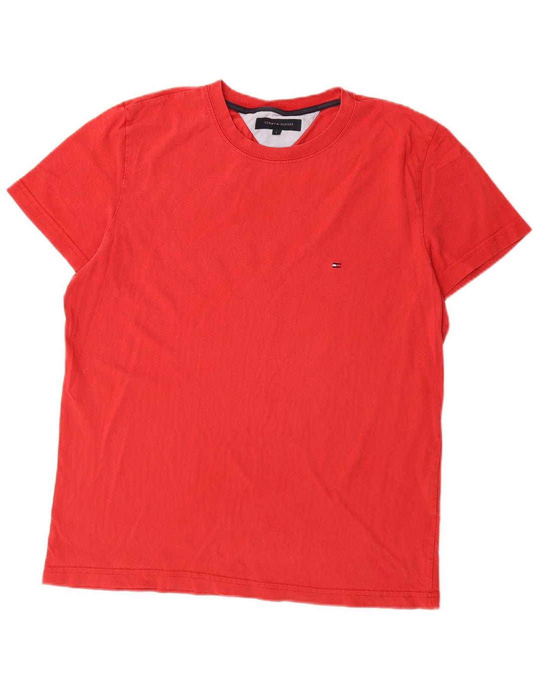 Ανδρικό T-Shirt Tommy Hilfiger Top μεγάλο κόκκινο βαμβακερό