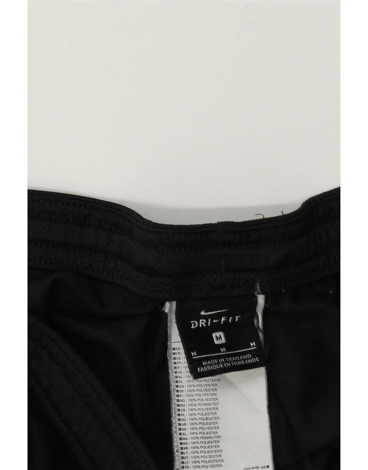 Ανδρικές φόρμες Nike Dri Fit Παντελόνια μεσαίου μαύρου χρώματος πολυεστέρας