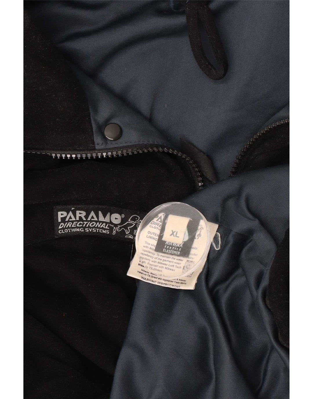 Ανδρικό μπουφάν Paramo Windbreaker UK 42 XL Μαύρο Πολυεστέρας