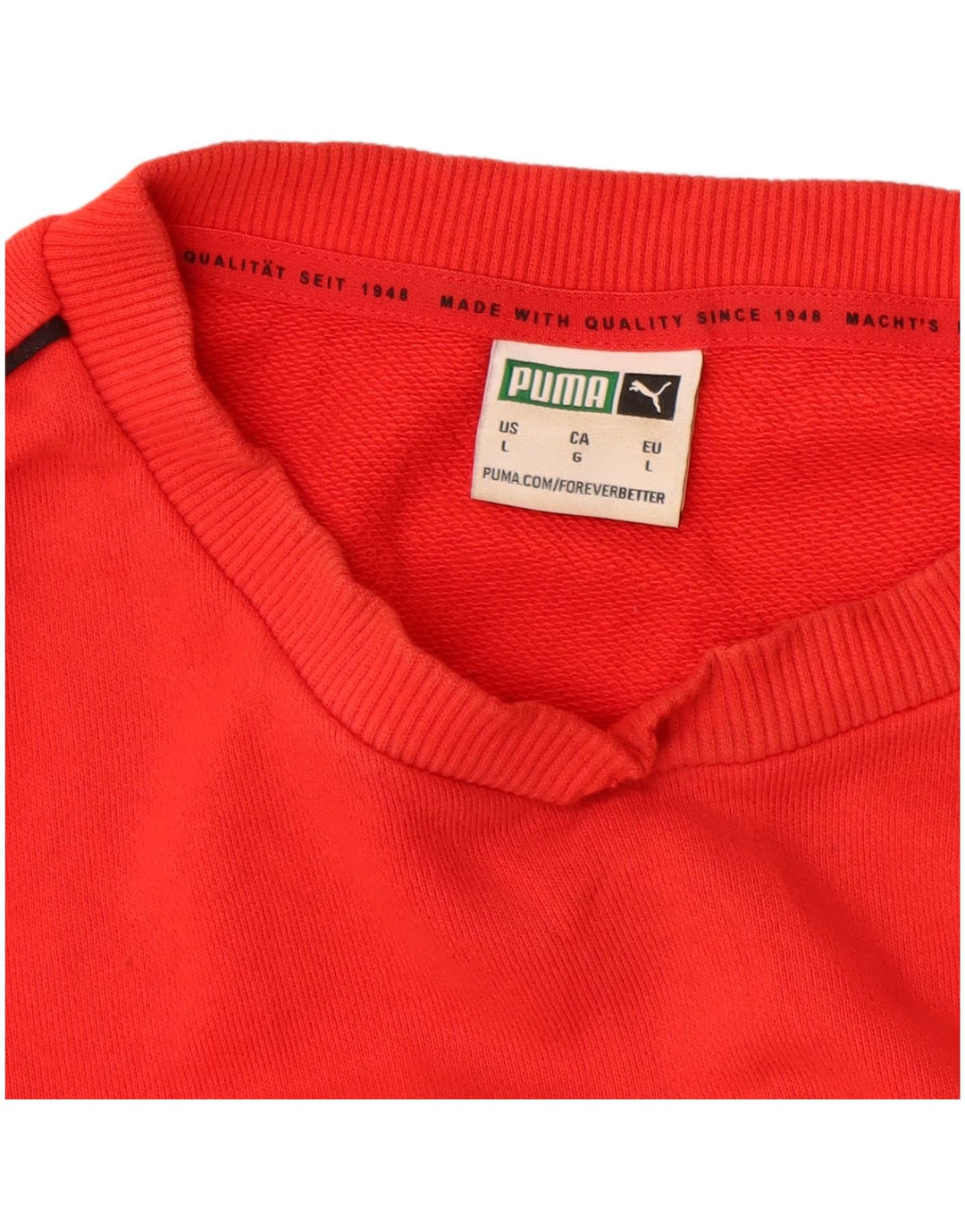 Ανδρικό φούτερ Puma Jumper μεγάλο κόκκινο βαμβακερό