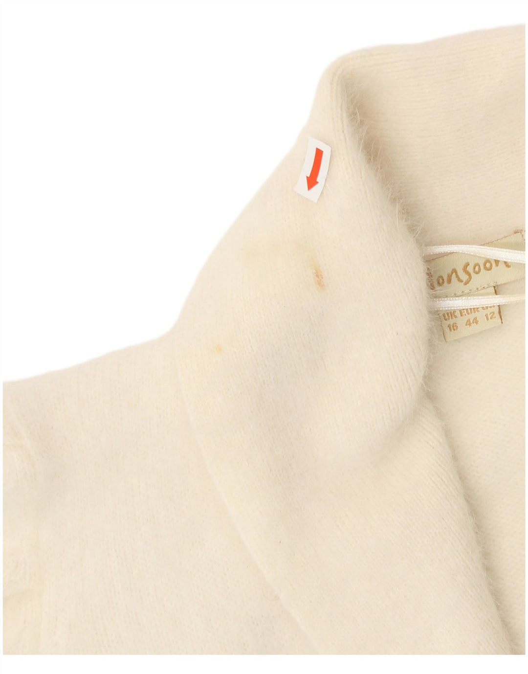 Monsoon Γυναικείο Bolero Jumper UK 16 Large Off White Angora