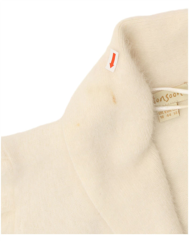 Monsoon Γυναικείο Bolero Jumper UK 16 Large Off White Angora