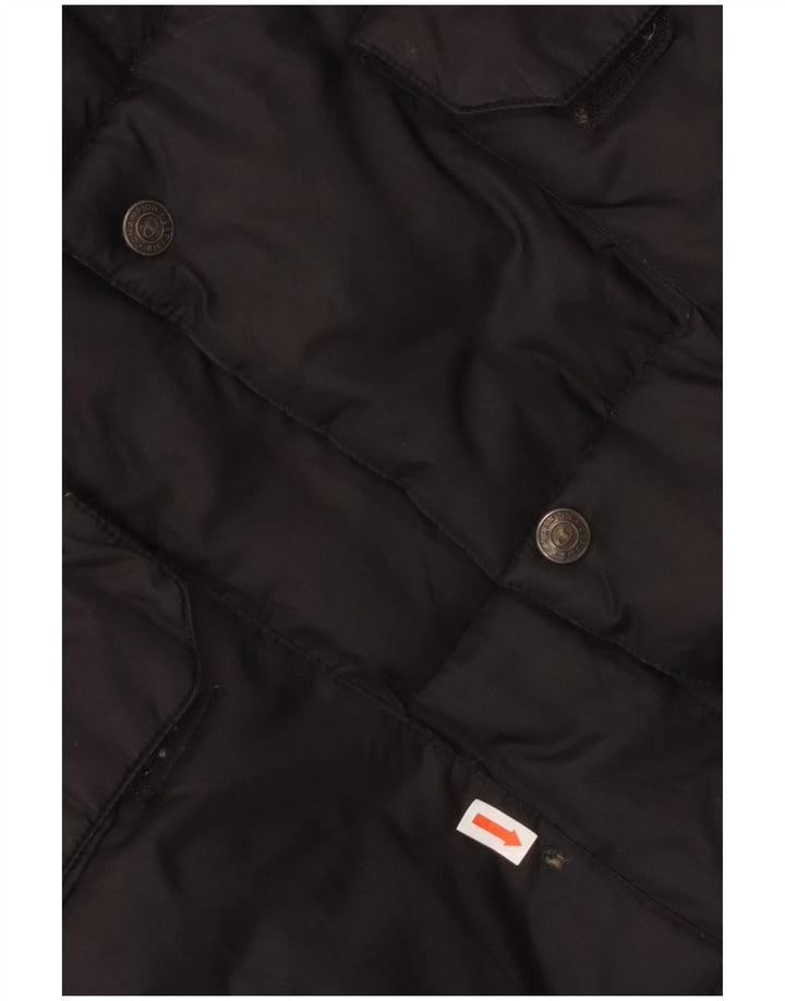 Champion Ανδρικό μπουφάν με κουκούλα UK 38 Medium Black Nylon