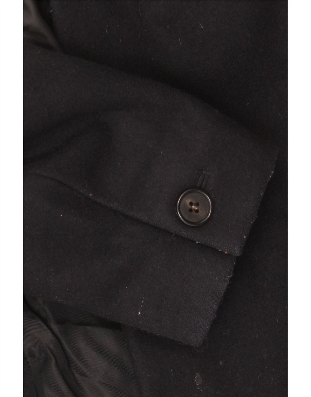 ALL SAINTS Ανδρικό Πανωφόρι UK 40 Large Black Wool