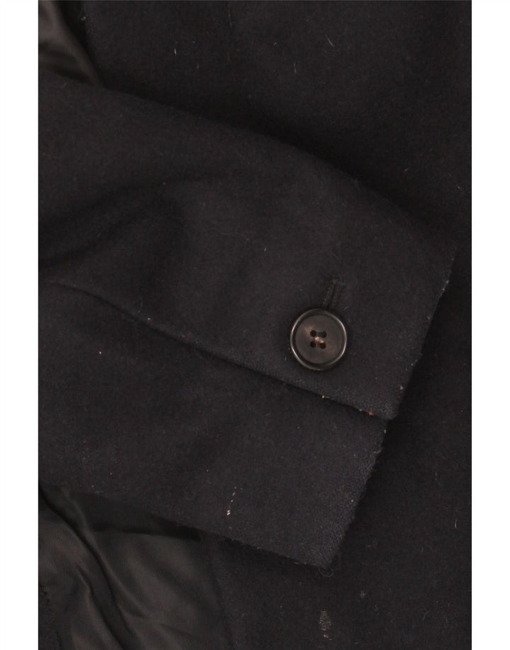 ALL SAINTS Ανδρικό Πανωφόρι UK 40 Large Black Wool