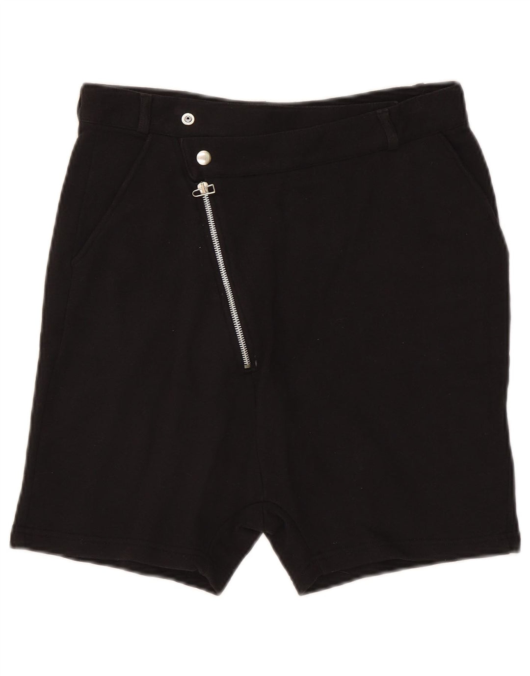 Zara Ανδρικό Σορτσάκι Chino Medium W31 Μαύρο βαμβακερό