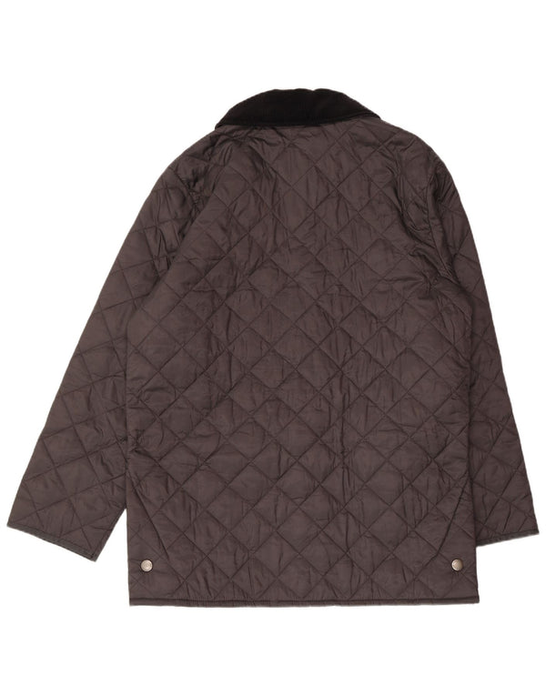 Ανδρικό καπιτονέ μπουφάν Barbour Loose Fit UK 36 Small Black Polyamide