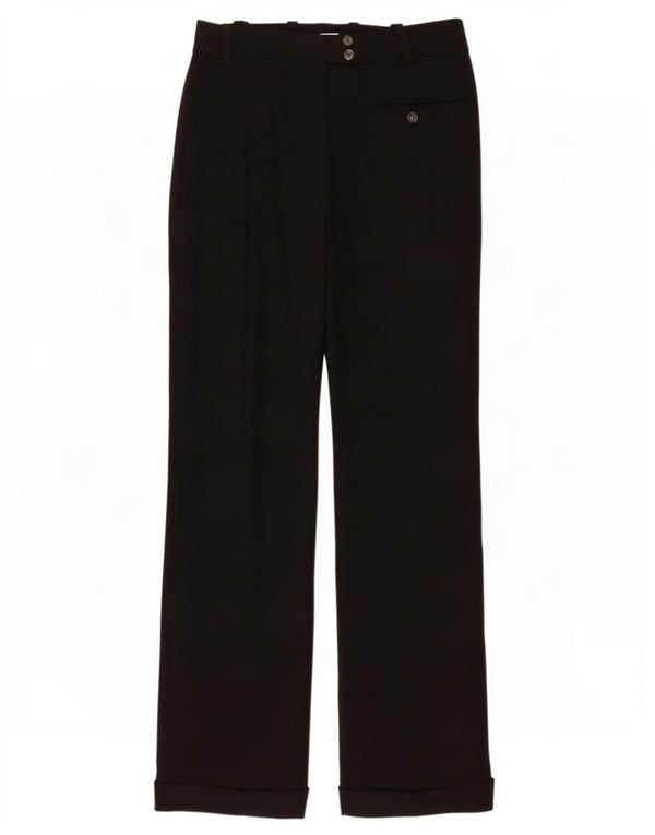 Pinko γυναικείο μποτάκι παντελόνι UK 8 Small W28 L29 Μαύρο βισκόζη