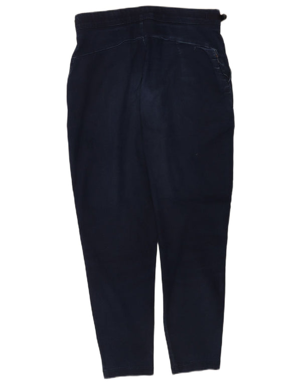 Zara Ανδρικό Cropped Skinny Jeans Medium W31 L24 Navy Blue