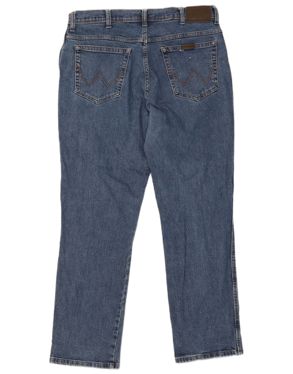 Ανδρικό τζιν ίσιο Wrangler Regular Fit W38 L32 Μπλε βαμβακερό
