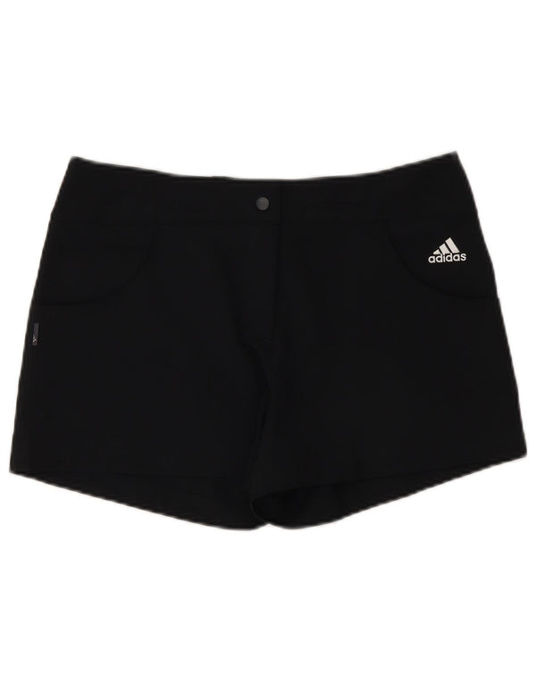 Adidas Γυναικείο σορτς Climalite UK 10 Small W30 μαύρο πολυεστέρα