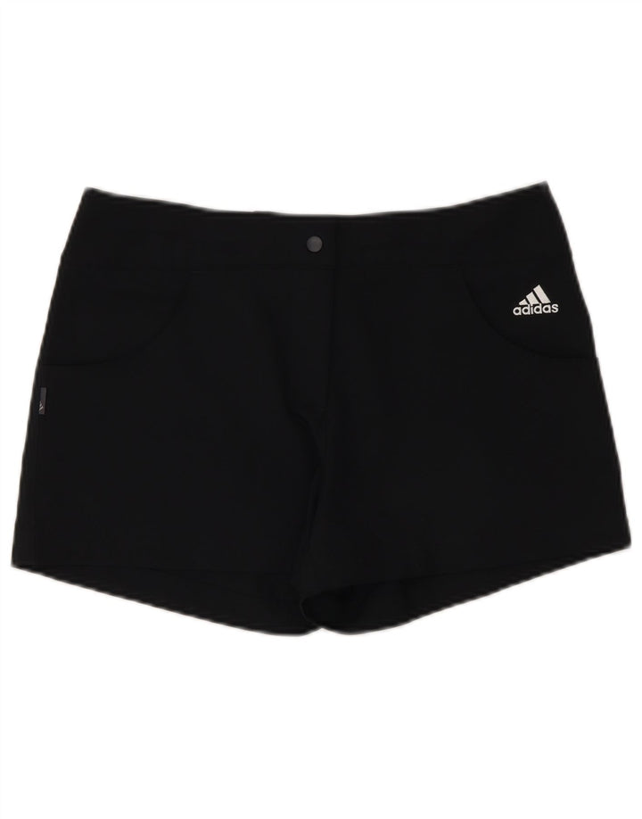 Adidas Γυναικείο σορτς Climalite UK 10 Small W30 μαύρο πολυεστέρα