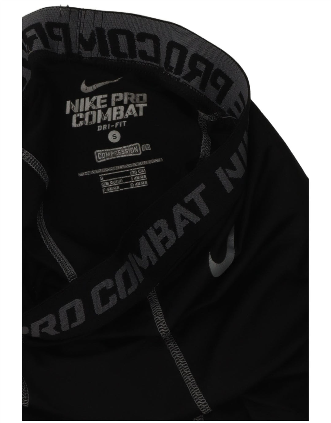 Ανδρικά γραφικά κολάν Nike Dri Fit Small Black Synthetic