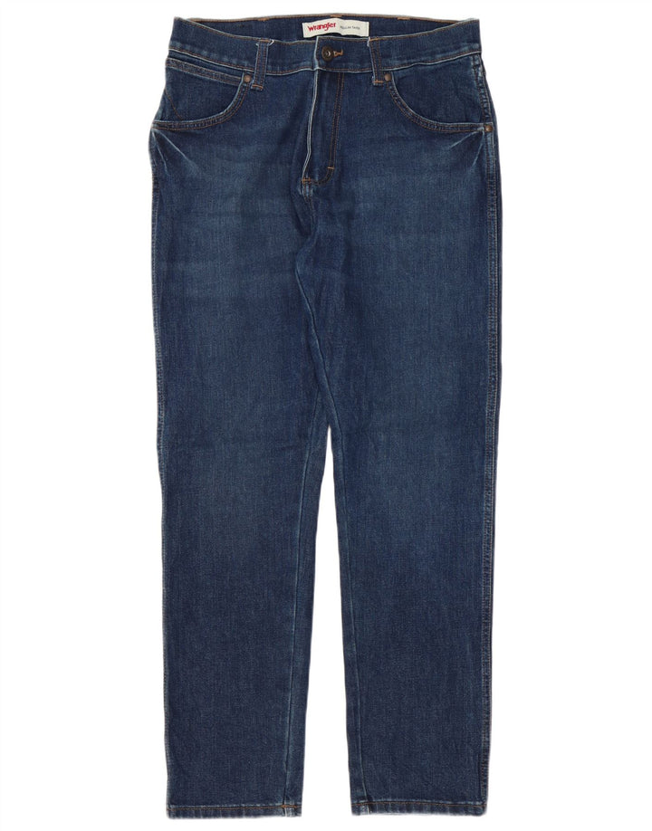 Ανδρικό τζιν WRANGLER Regular Tapered W30 L30 Blue Cotton