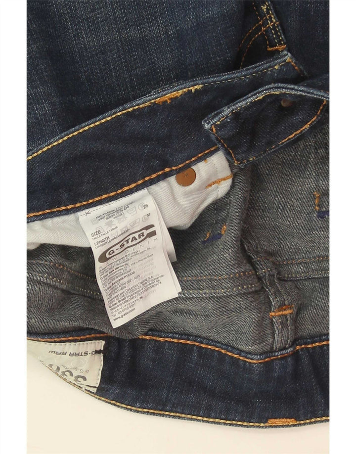 G-Star Γυναικείο 3301 Slim Jeans W26 L32 Μπλε βαμβακερό