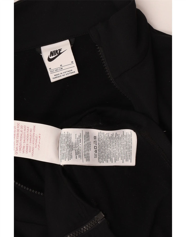 Μπουφάν Nike Boys Graphic αθλητική φόρμα 10-11 ετών Μεσαίο μαύρο πολυεστέρα