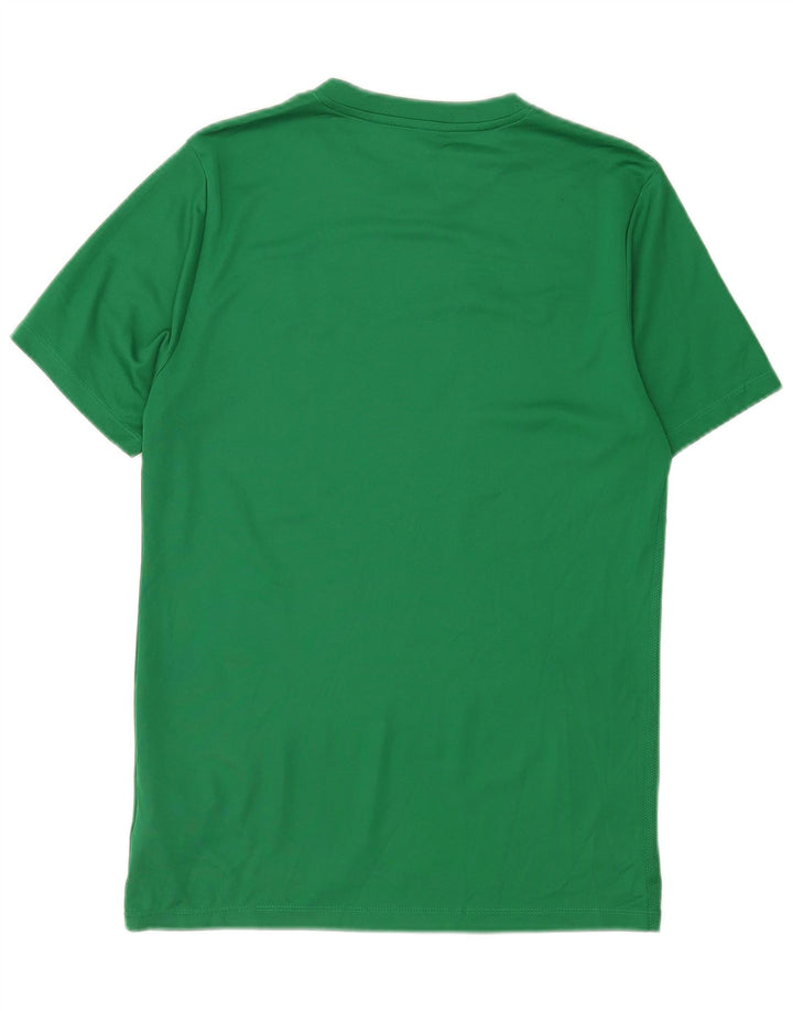 Ανδρικό γραφικό μπλουζάκι Nike Dri Fit, μεσαίο πράσινο πολυεστέρας